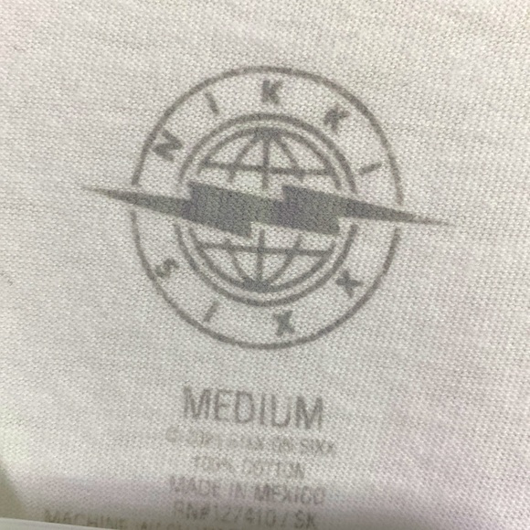 Nikki Sixx MUGSHOT LADIES TEE | Size Medium - Picture 5 of 7